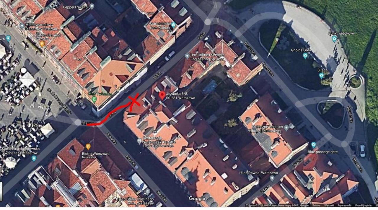 ורשה Jezuicka Old Town Pleasant Apartment מראה חיצוני תמונה